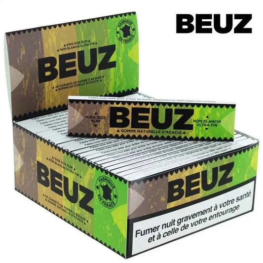 Beuz Brown Slim King Size x50 paquets