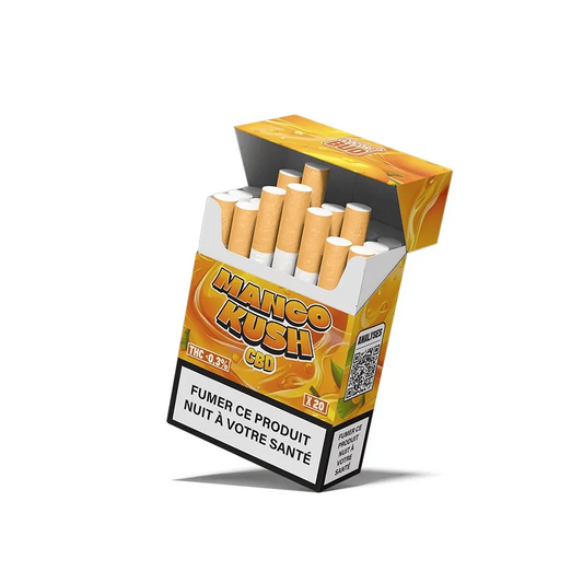 Cigarettes CBD - Mango Kush GREENZIA 420