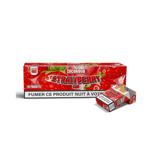 Cigarettes CBD - Strawberry GREENZIA 420