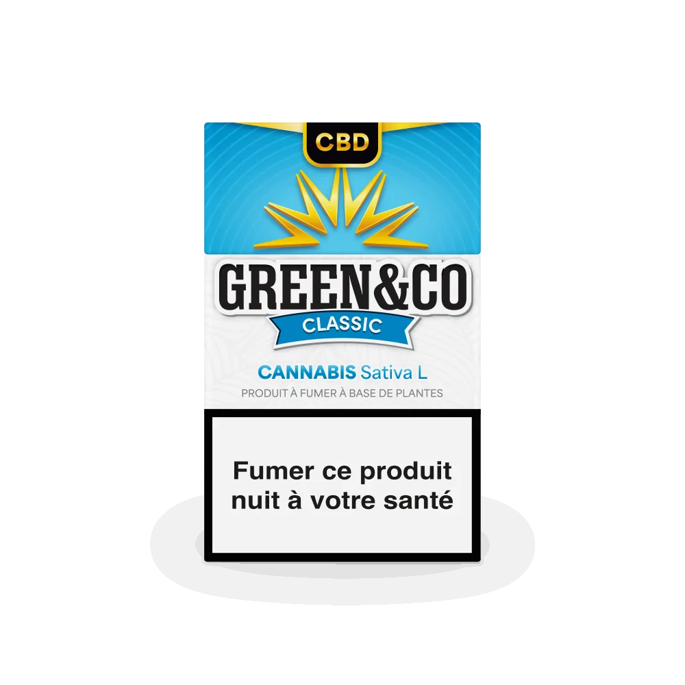 Cigarettes CBD - Green & Co Classic GREENZIA 420