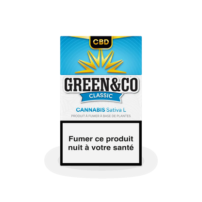 Cigarettes CBD - Green & Co Classic GREENZIA 420