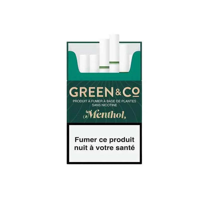 Cigarettes CBD - Green & Co Mentol