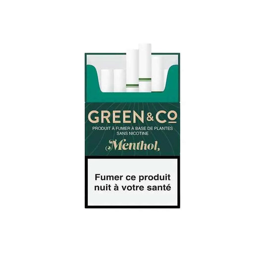 Cigarettes CBD - Green & Co Mentol