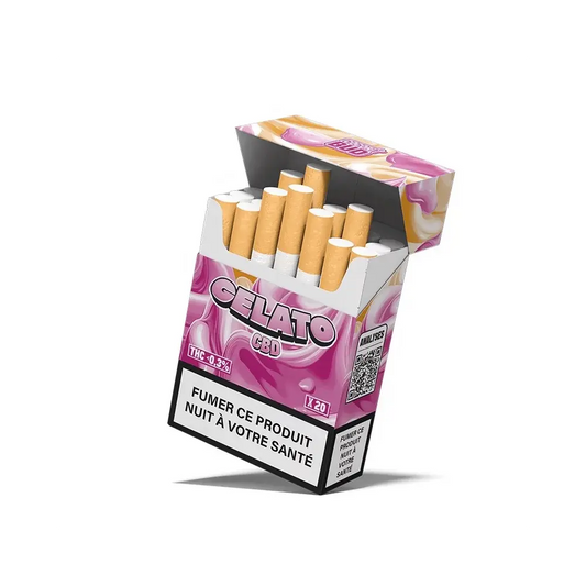 Cigarettes CBD - Gelato GREENZIA 420