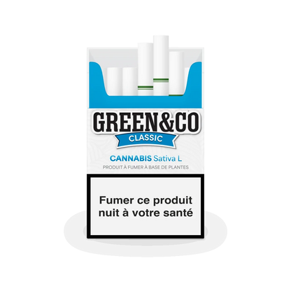 Cigarettes CBD - Green & Co Classic GREENZIA 420