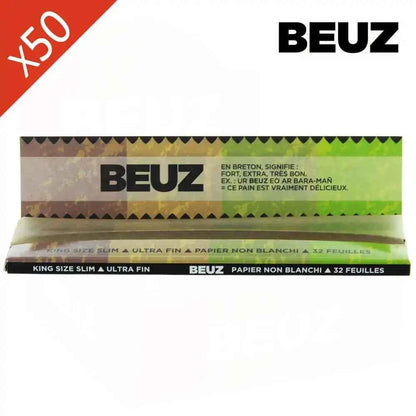 Beuz Brown Slim King Size x50 paquets