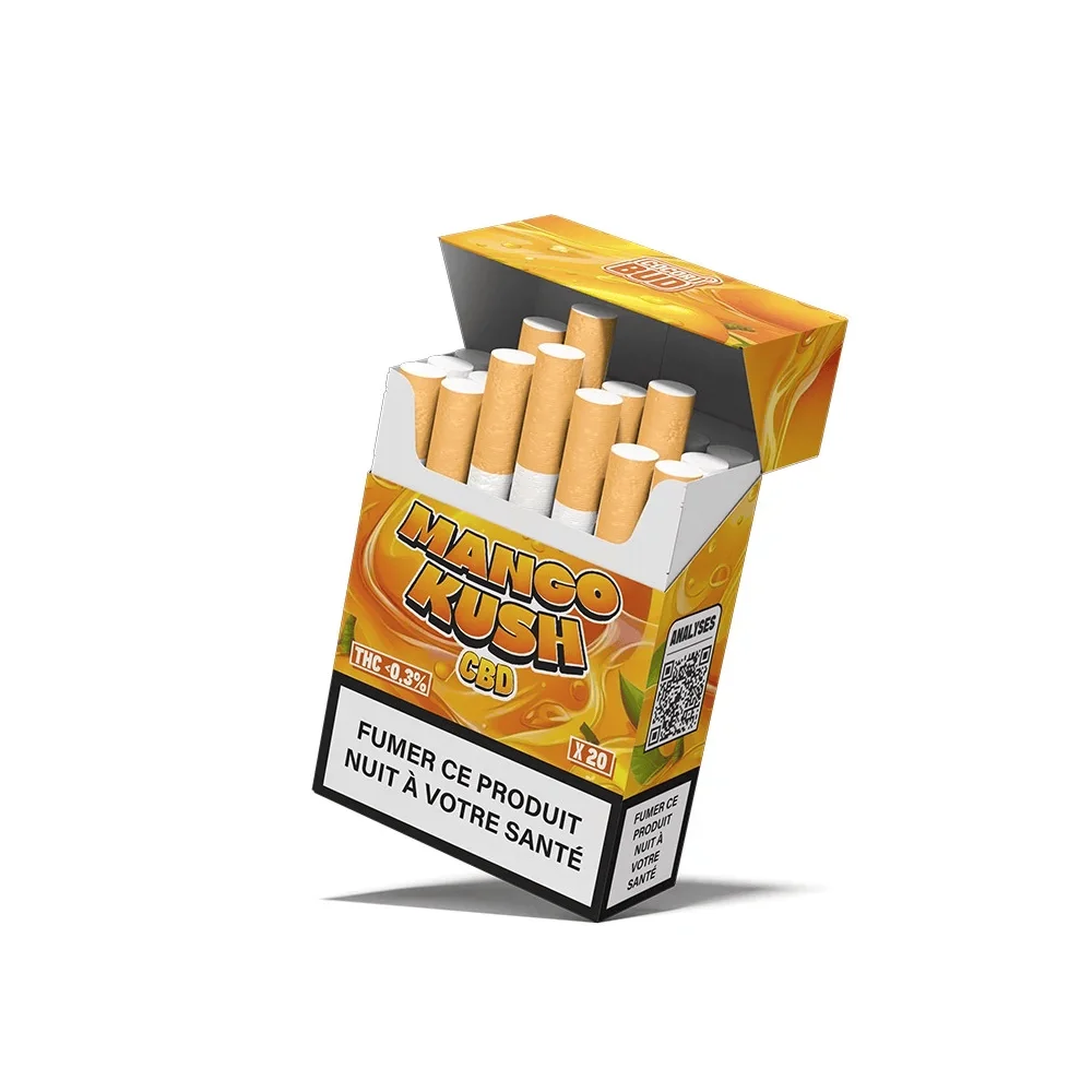 Cigarettes CBD - Mango Kush GREENZIA 420