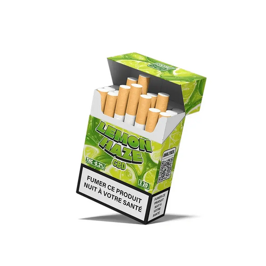 Cigarettes CBD - Lemon Haze GREENZIA 420